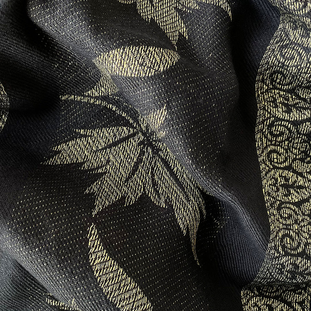 gold tilla shawl