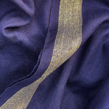 Load image into Gallery viewer, Dark Blue Pashmina Shawl