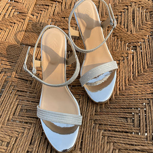 Silver Bling Heels
