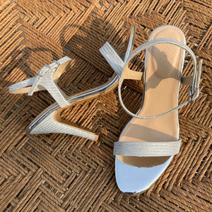 Silver Bling Heels