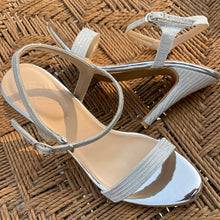 Load image into Gallery viewer, Silver Bling Heels