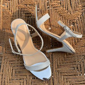 Silver Bling Heels