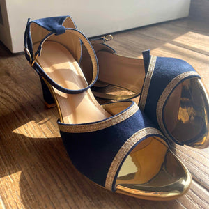 Fancy Blue Heels