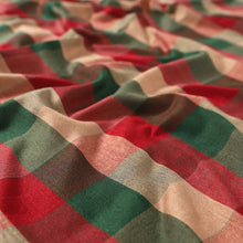 Load image into Gallery viewer, Chequered Multi-Colored Shawl