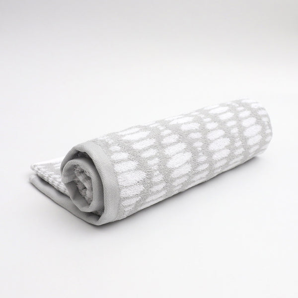 Printed Grey Hand Towel