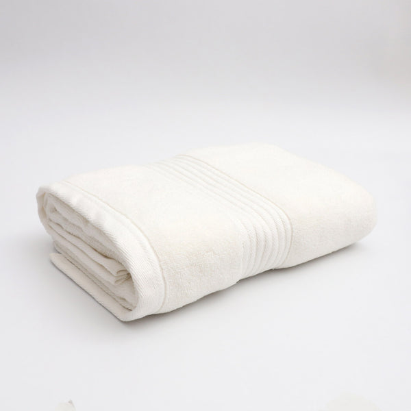 Striped Bordered Towel