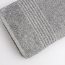 Load image into Gallery viewer, Basic Grey Bath Towel