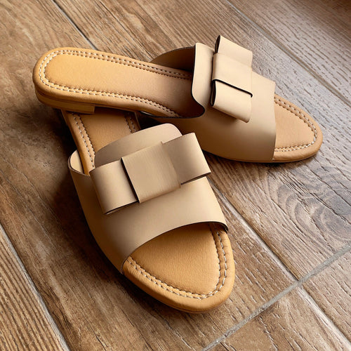 Basic Beige Comfort Flats