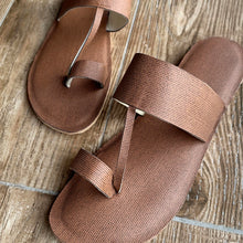 Load image into Gallery viewer, Textured Brown Kolha