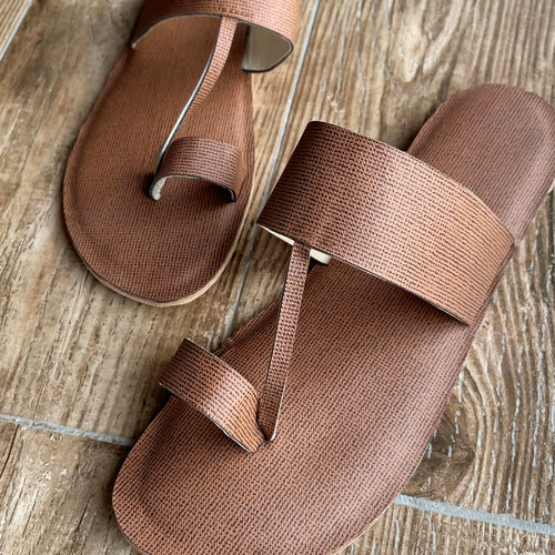 Textured Brown Kolha