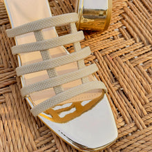 Load image into Gallery viewer, Lavish Gold Heels